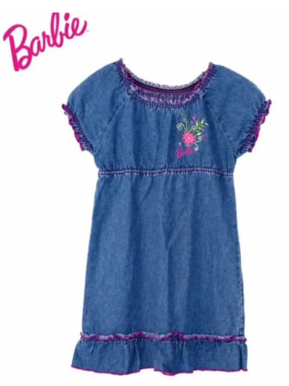 Girls Barbie Dress Size 7/8